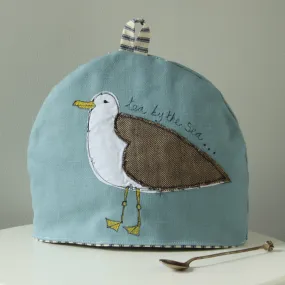 cheeky seagull small tea cosy