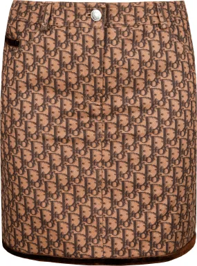 Christian Dior Brown Diorissimo Skirt