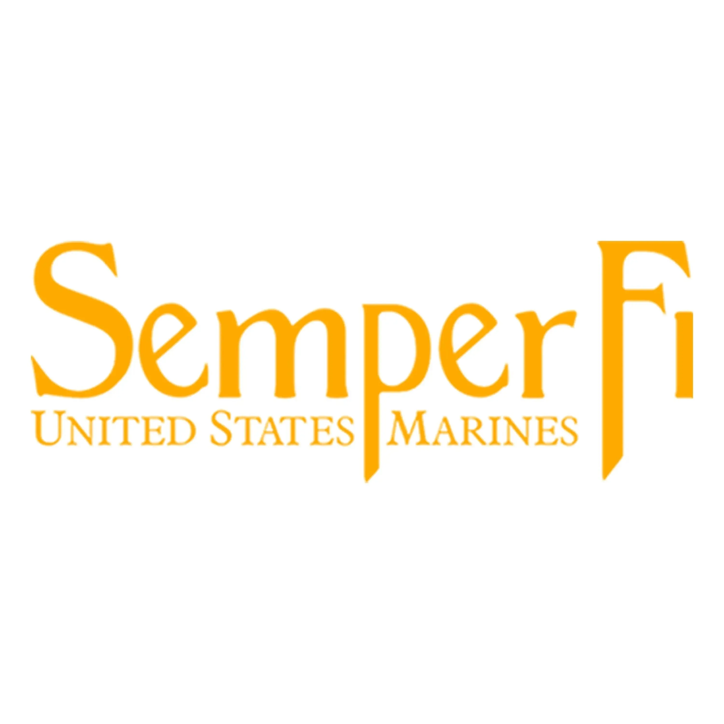 Closeout Gold Semper Fi