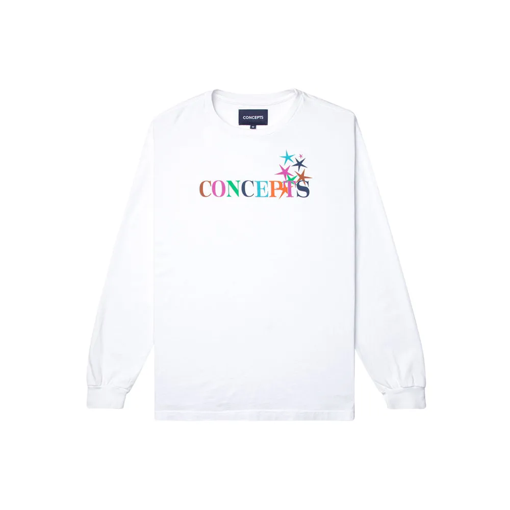 Concepts Constellation LS Tee (White)