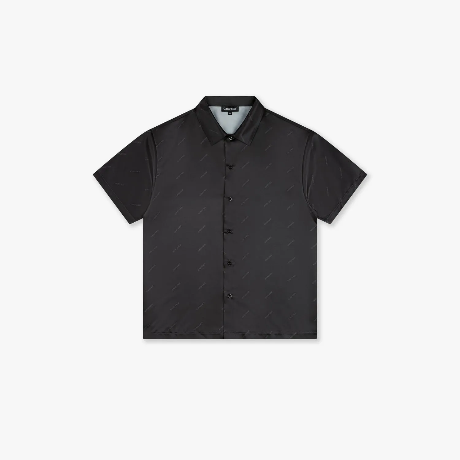 CROYEZ RESORT ALLOVER SHIRT - BLACK