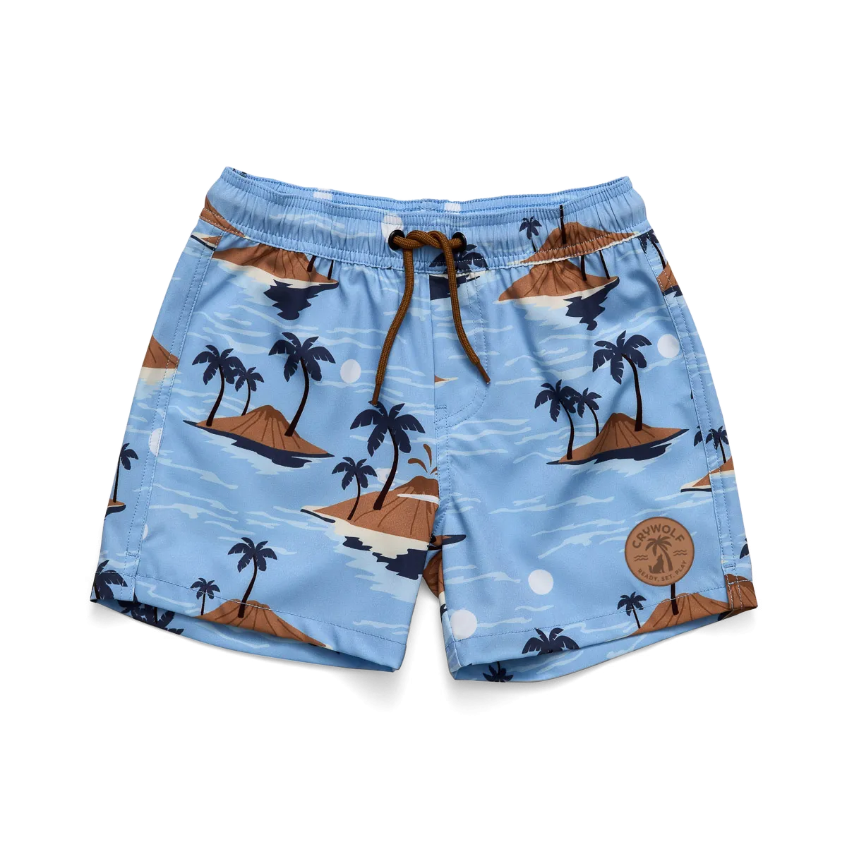 Crywolf Boardshorts - Blue Lost Island