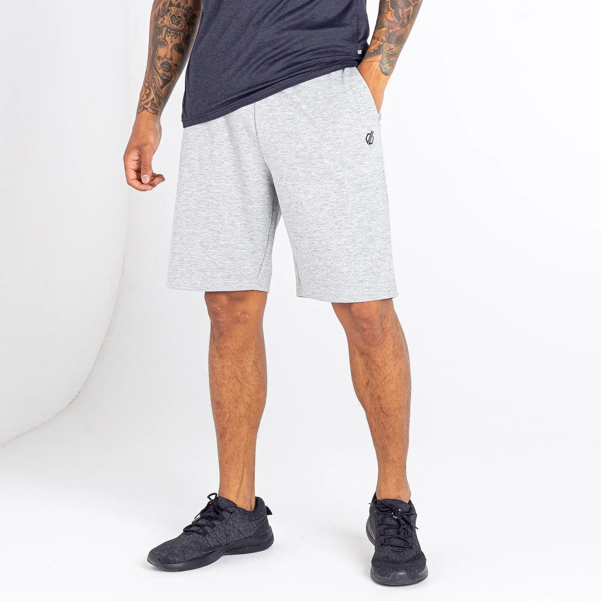 Dare2b Mens Lounge Out Shorts -ASH