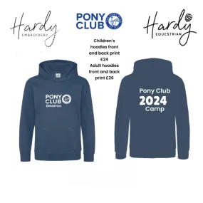 Deveron Pony Club Camp Hoodie 2024 Parents