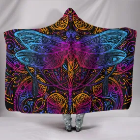 Dragonfly Intensity Hooded Blanket