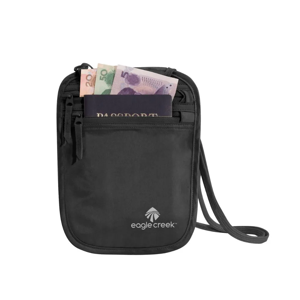 Eagle Creek  Silk Undercover Neck Wallet - Black