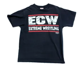 ECW OUR BIG BOYS KICK ASS T-SHIRT LG