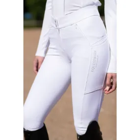 Equestrian Stockholm Dressage Breeches Elite White