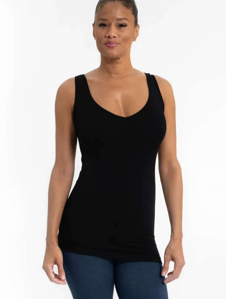 #ET1003 #1 BEST SELLER: V-NECK/ SCOOP NECK