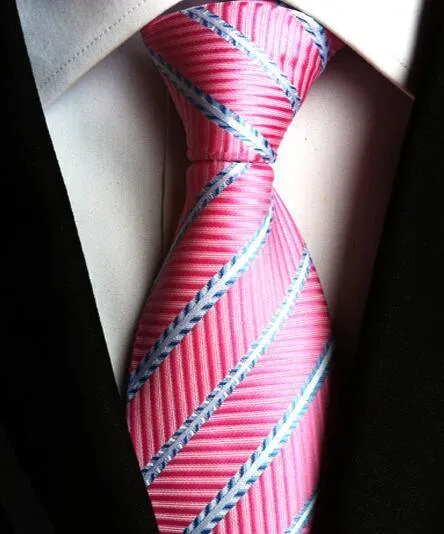 Fashion Striped Silk Neckties For Men