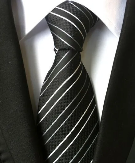 Fashion Striped Silk Neckties For Men