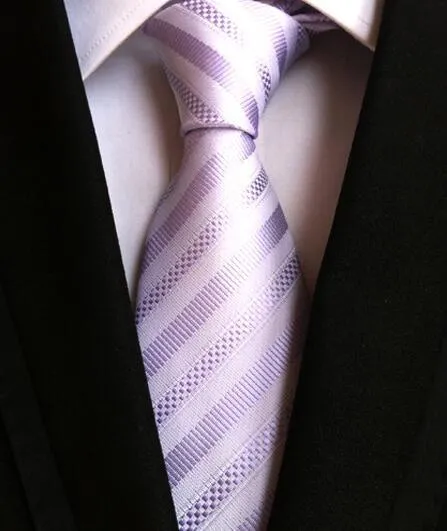 Fashion Striped Silk Neckties For Men