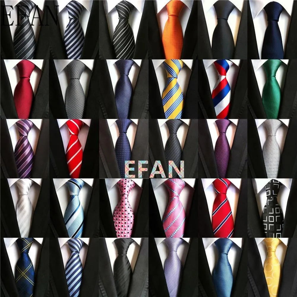 Fashion Striped Silk Neckties For Men