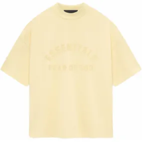 FEAR OF GOD Essentials heavy crewneck tee garden yellow (SS24)