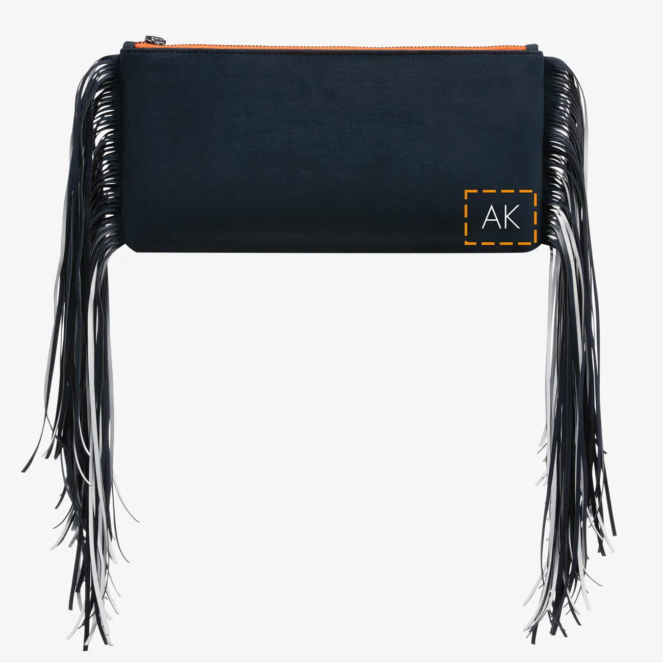 Fringe Clutch "Oxford Blue"