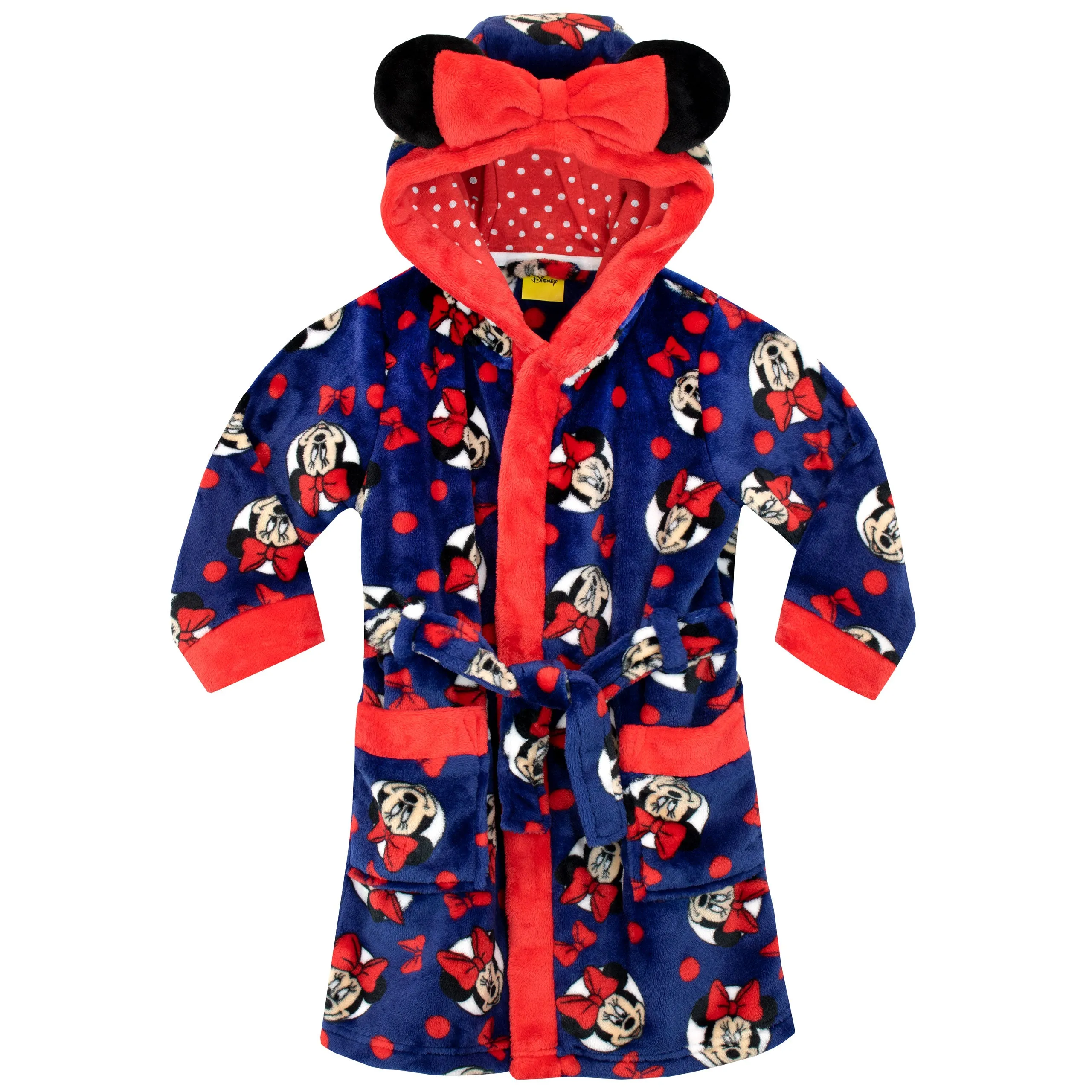 Girls Disney Minnie Mouse Dressing Gown