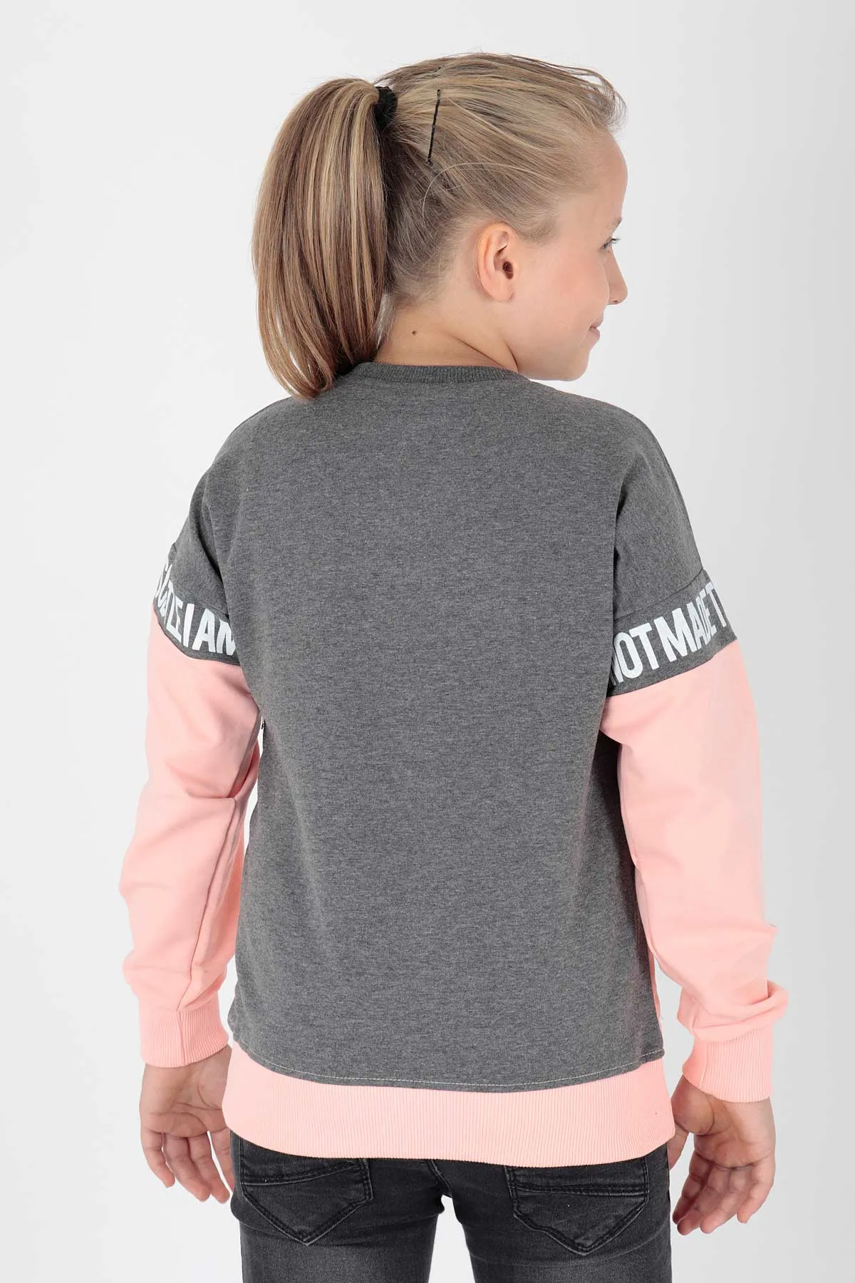 Girl's Subtle Printed Trend Sweat AK15163