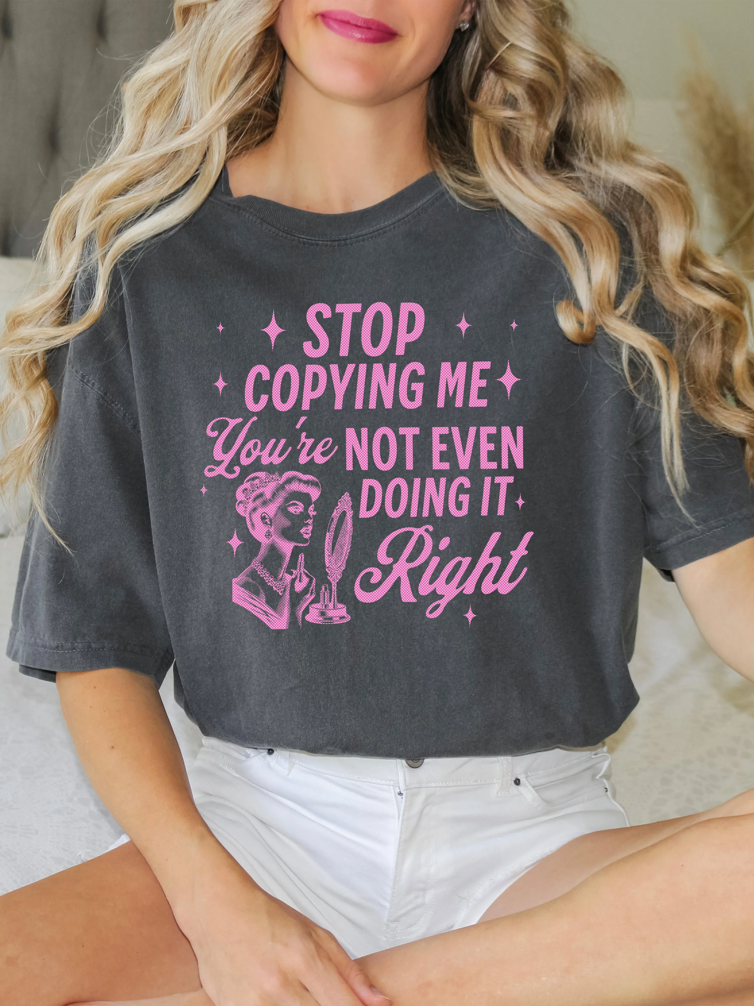 Glamfox - Stop Copying Me Graphic Tee