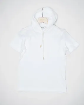 Gran Sasso Sponge Hoodie T-Shirt / White