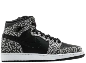 (GS) Air Jordan 1 Retro High Premium OG 'Black Elephant' (2018) 838850-013