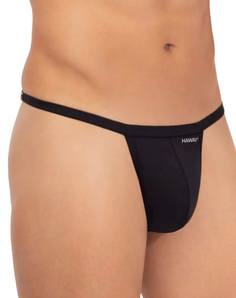 Hawai 42317 Microfiber Thongs Black