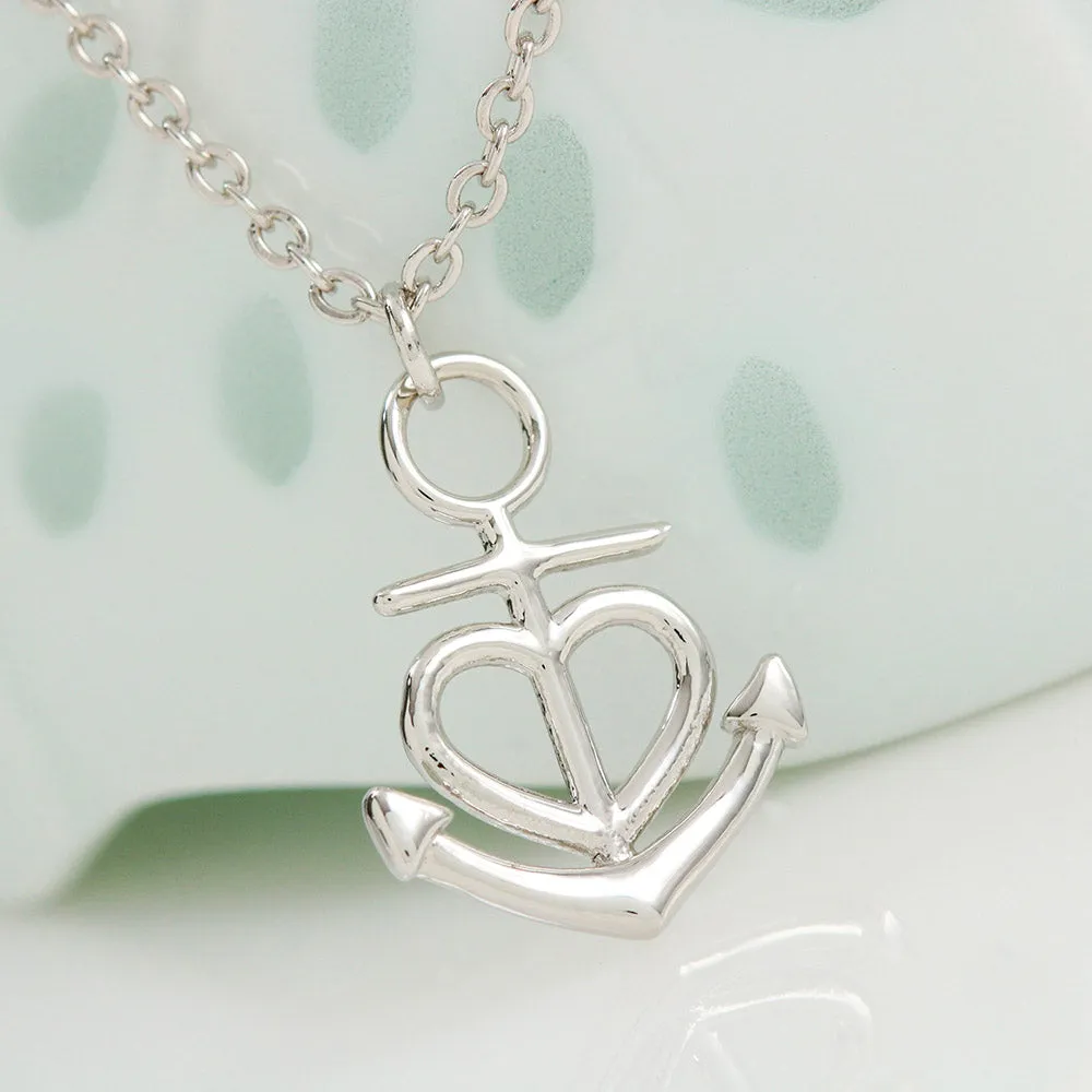 Heart Necklace With Message Card- Amazing Gifts For Women- Exclusive Retirement Gifts For Women