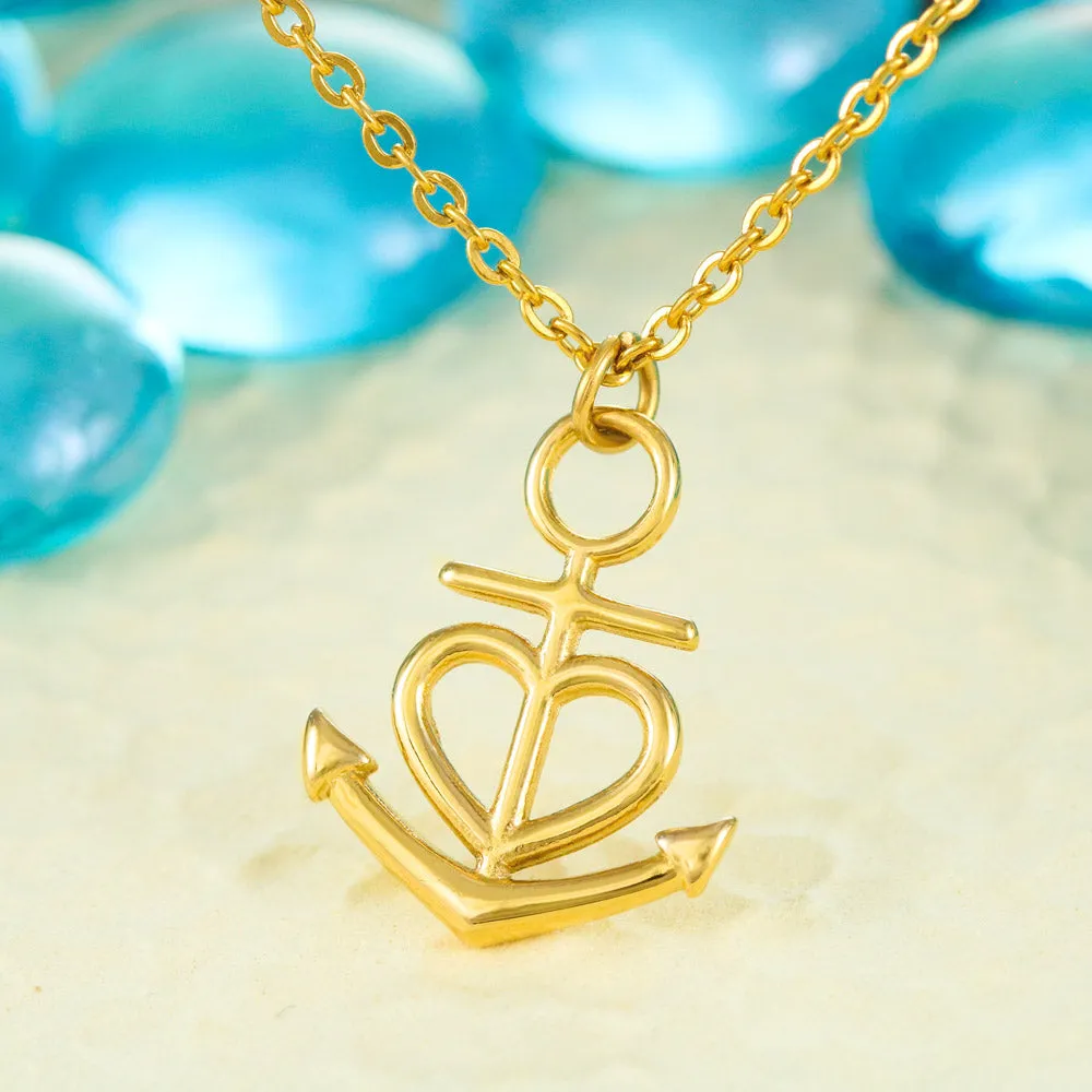 Heart Necklace With Message Card- Amazing Gifts For Women- Exclusive Retirement Gifts For Women