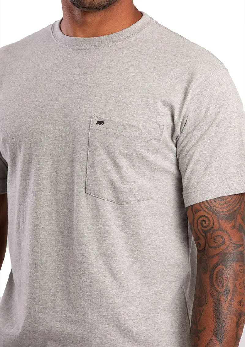 Heavyweight Short Sleeve Pocket T-Shirt