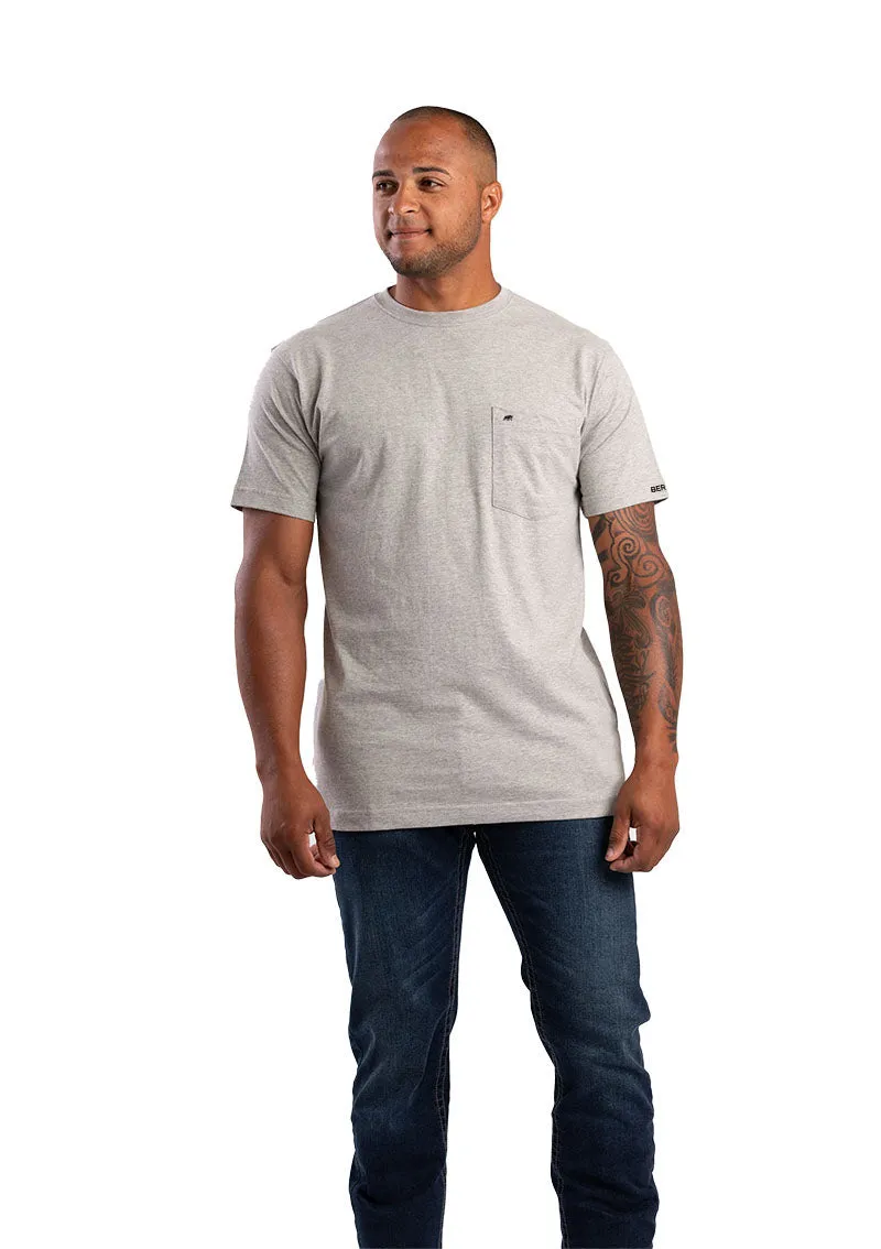 Heavyweight Short Sleeve Pocket T-Shirt