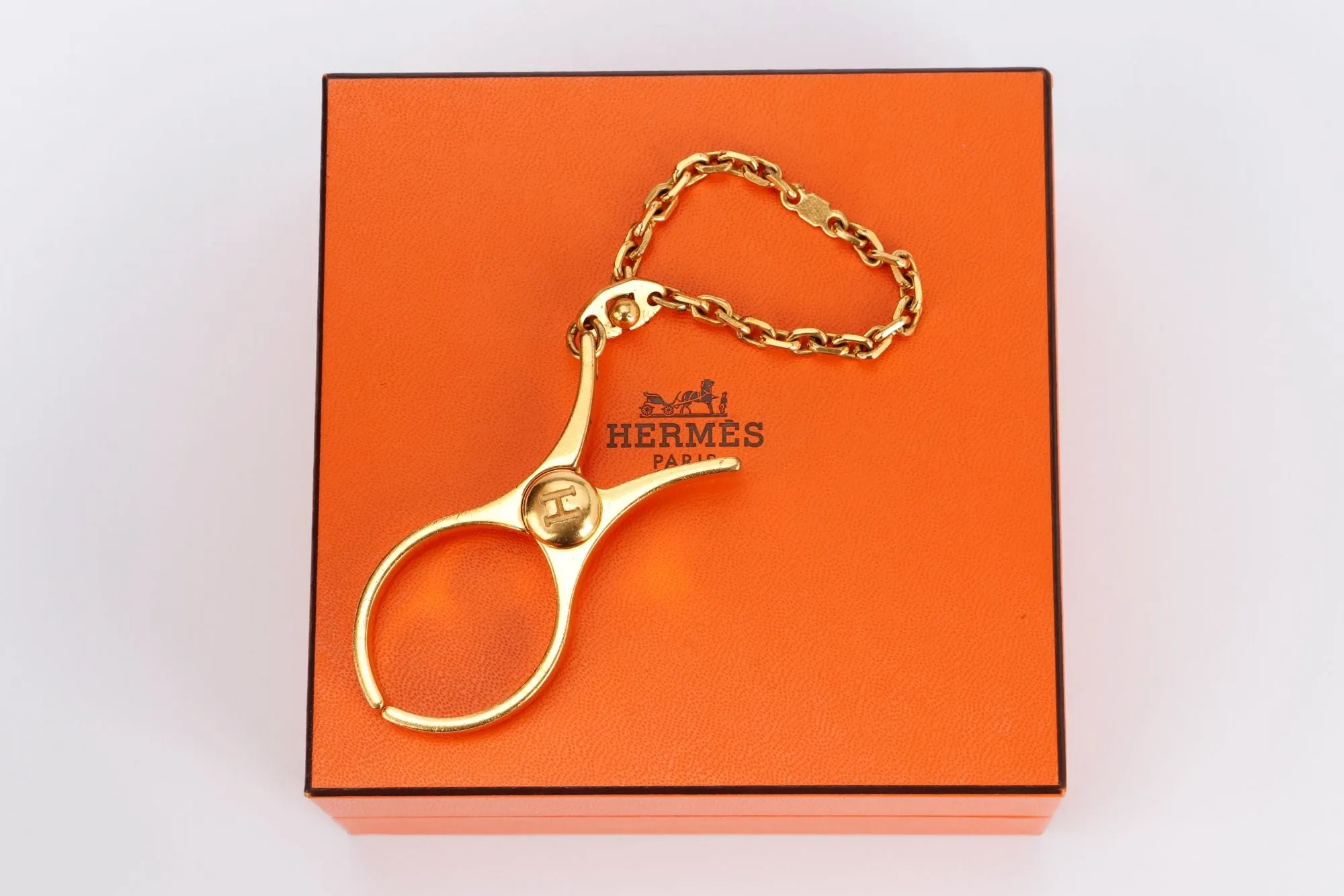 Hermes Gold Glove Holder