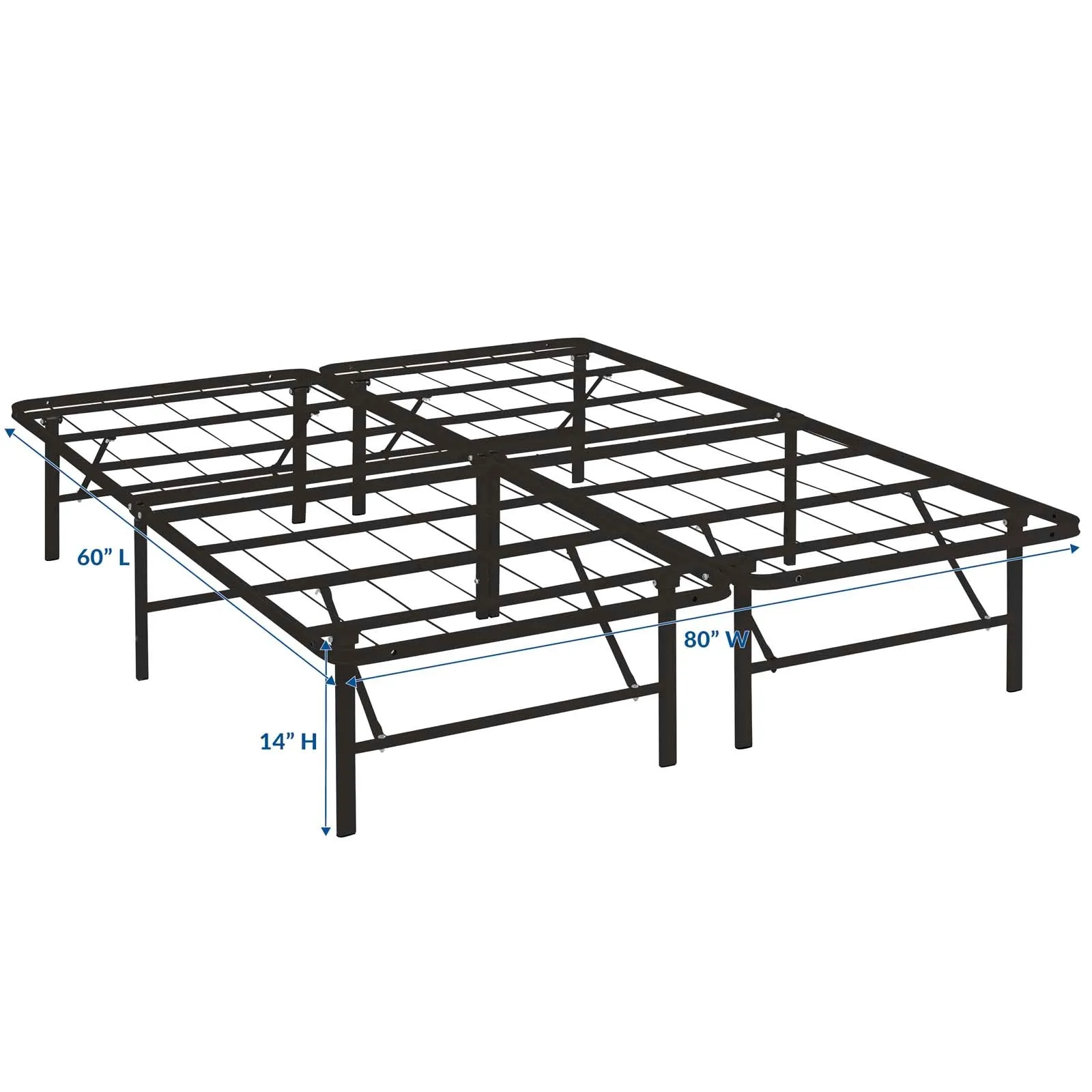 Horizon Stainless Steel Bed Frame