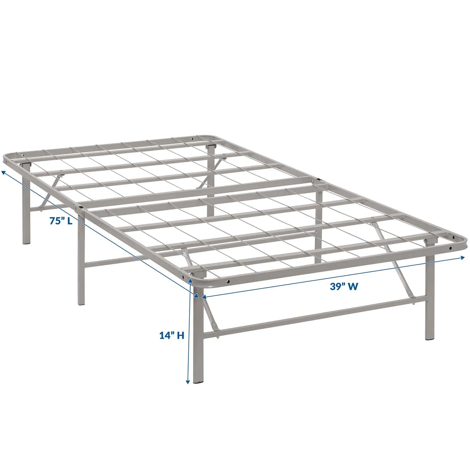 Horizon Stainless Steel Bed Frame