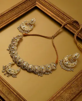 Hyderabadi Bali Necklace Set