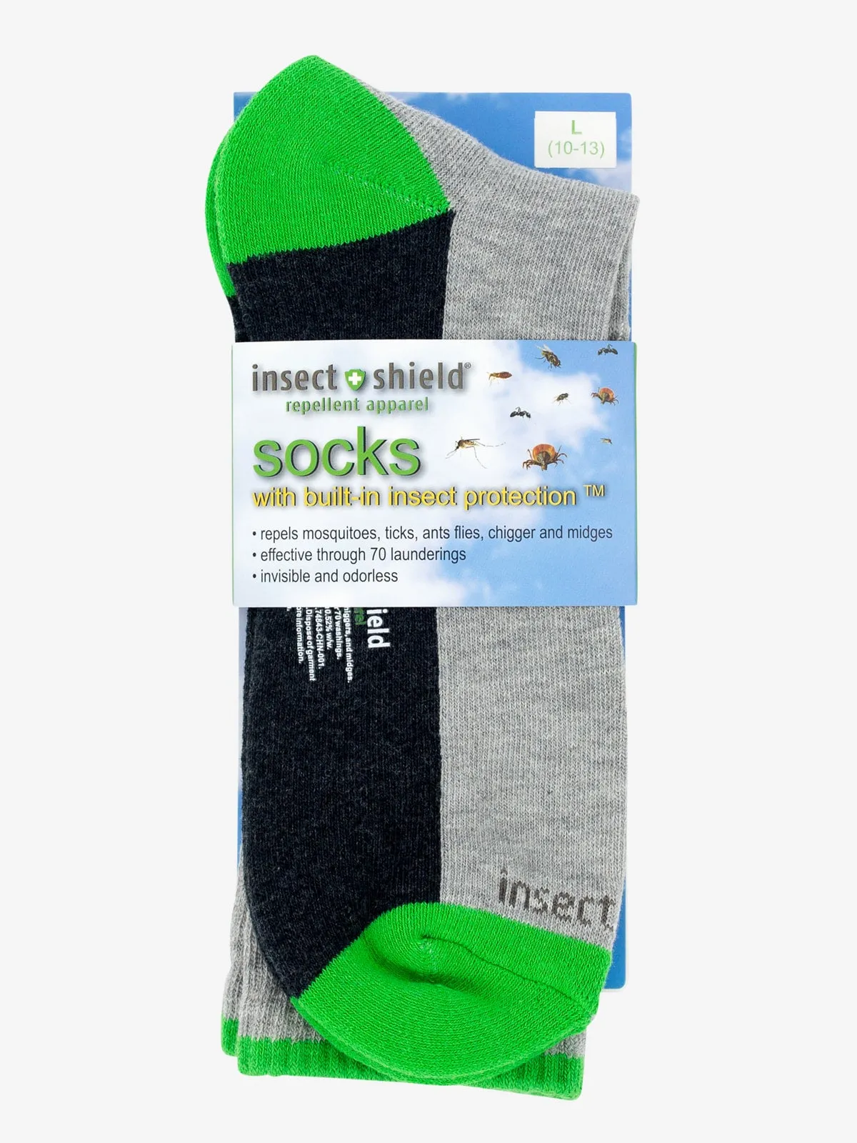 Insect Shield Sport Crew Socks