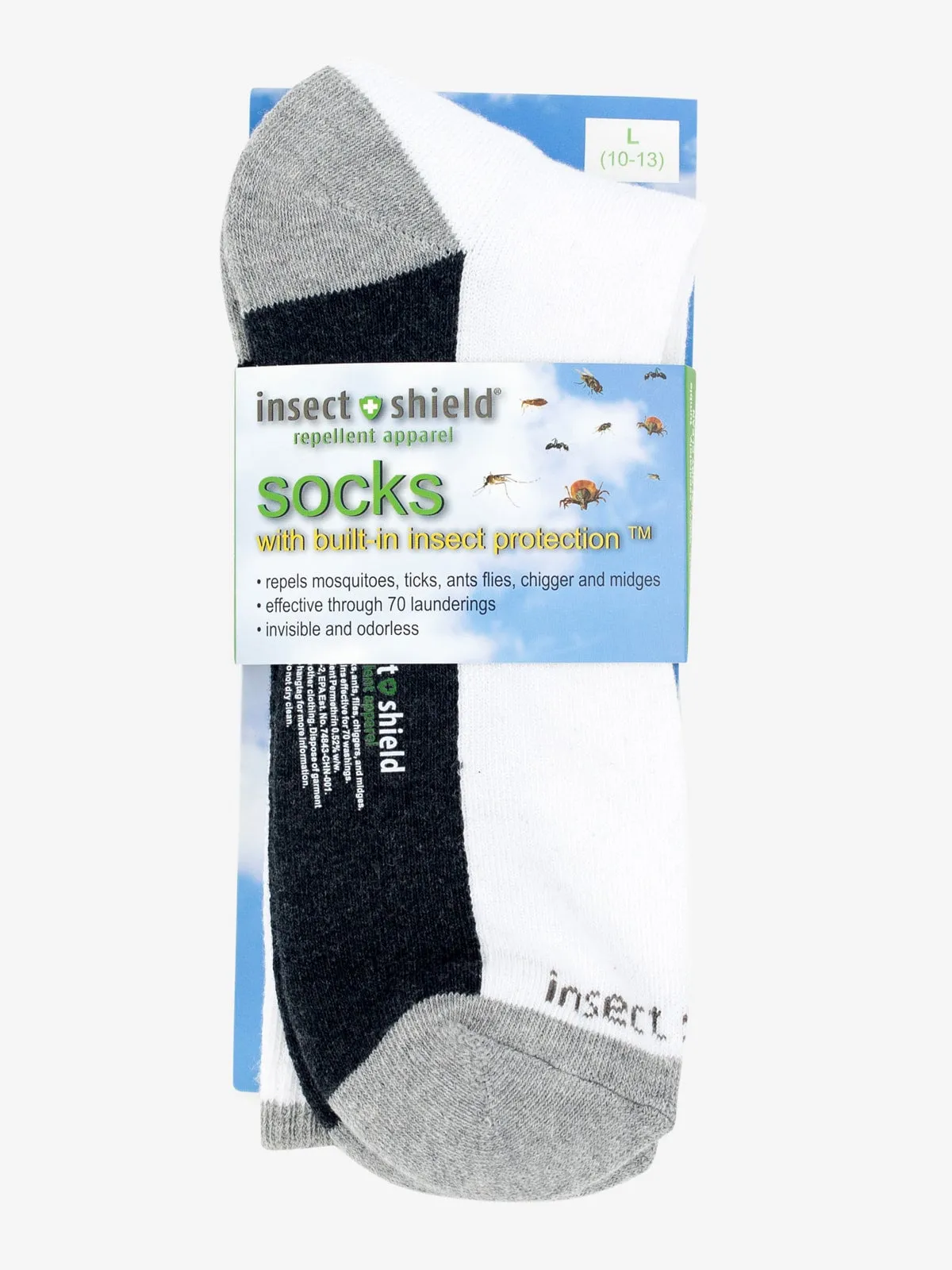 Insect Shield Sport Crew Socks