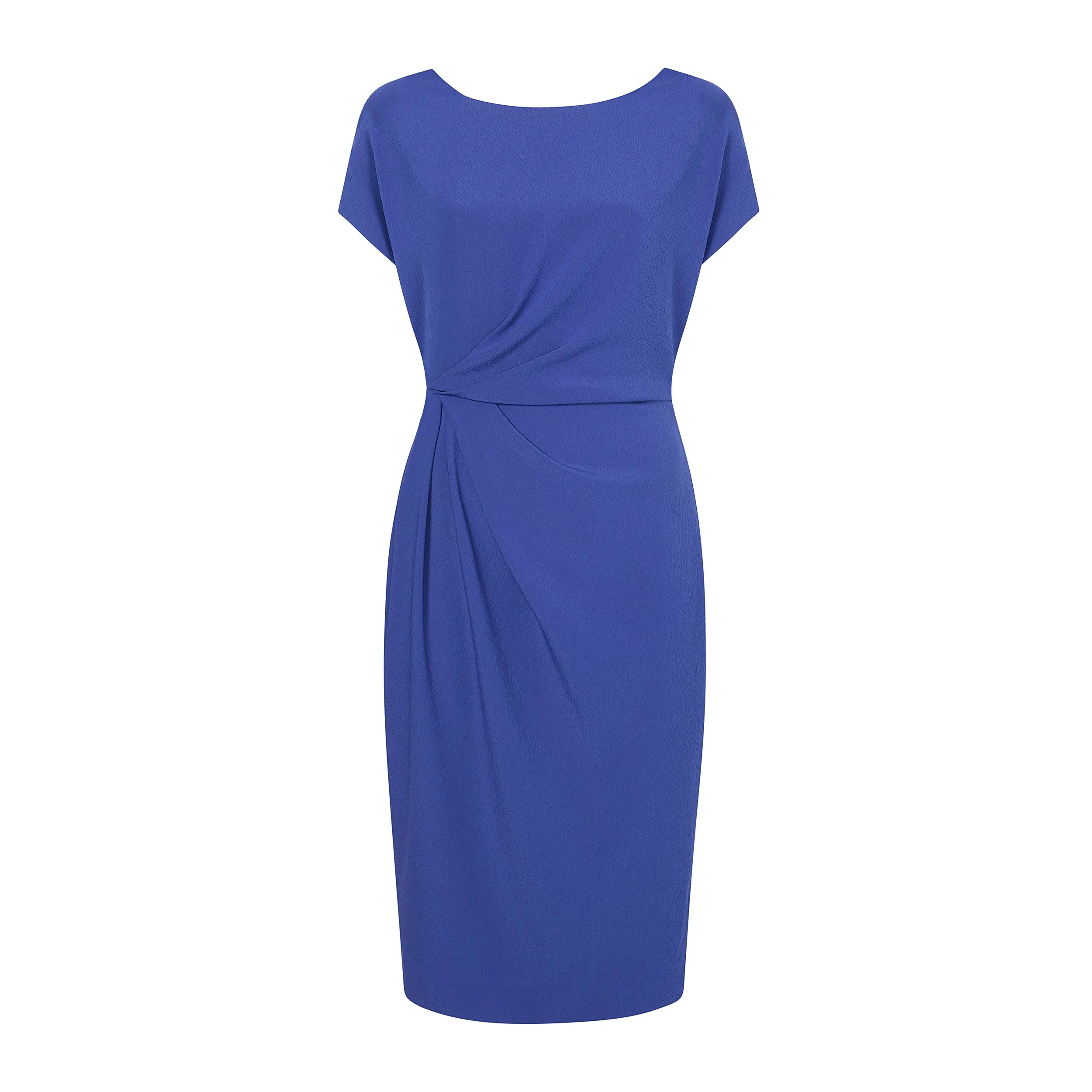 Jillian Dress - Eco Heavy Soft Wave :: Royal Blue