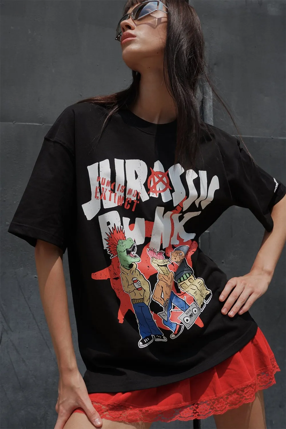 Jurassic Punk Oversized T-shirt