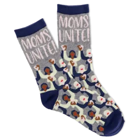 K.Bell Women's Moms Unite Crew Socks