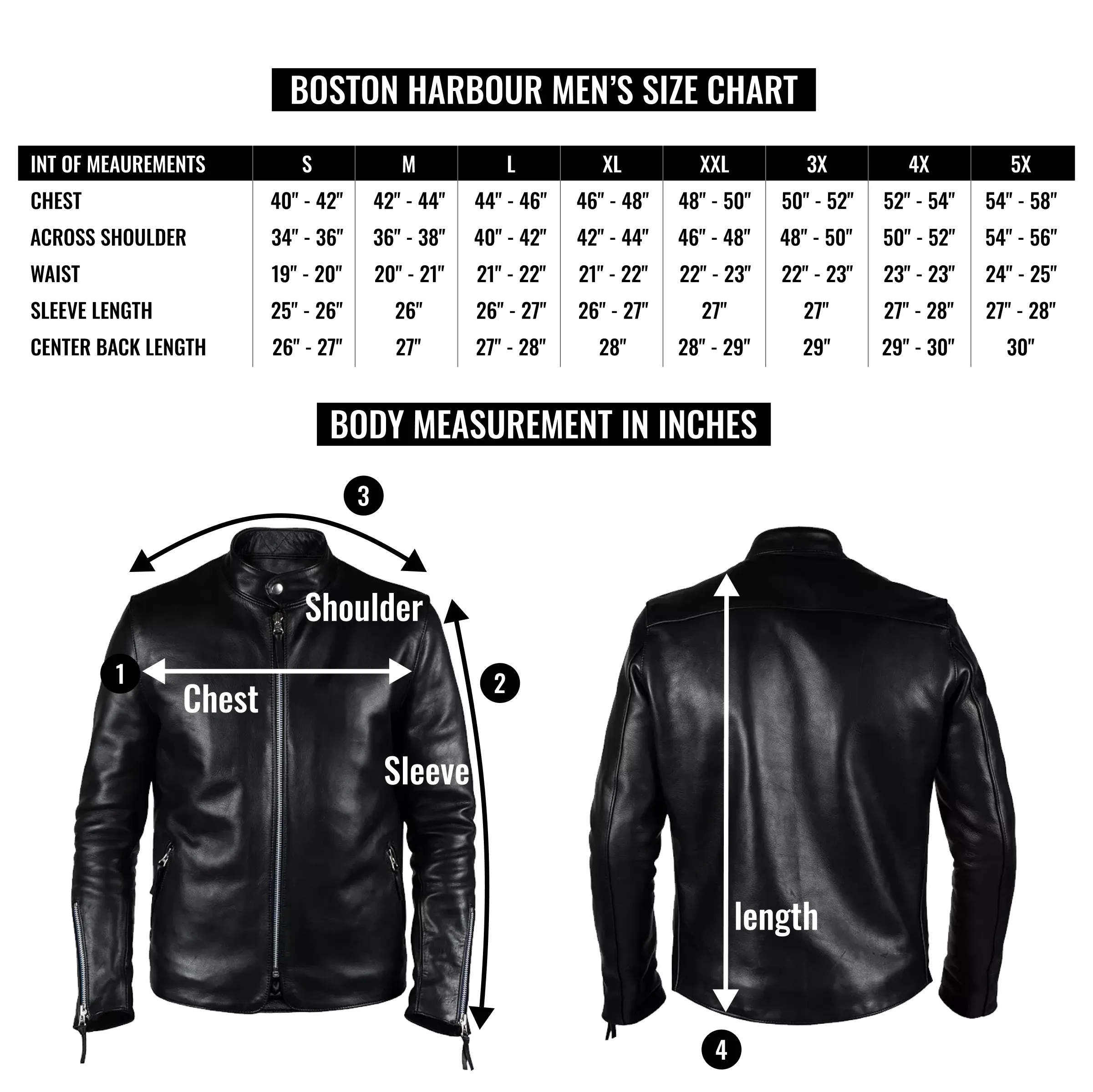 Keith Biker Black Leather Jacket