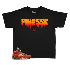 Kids Mars For Her 5 Shirt - Finesse - Black