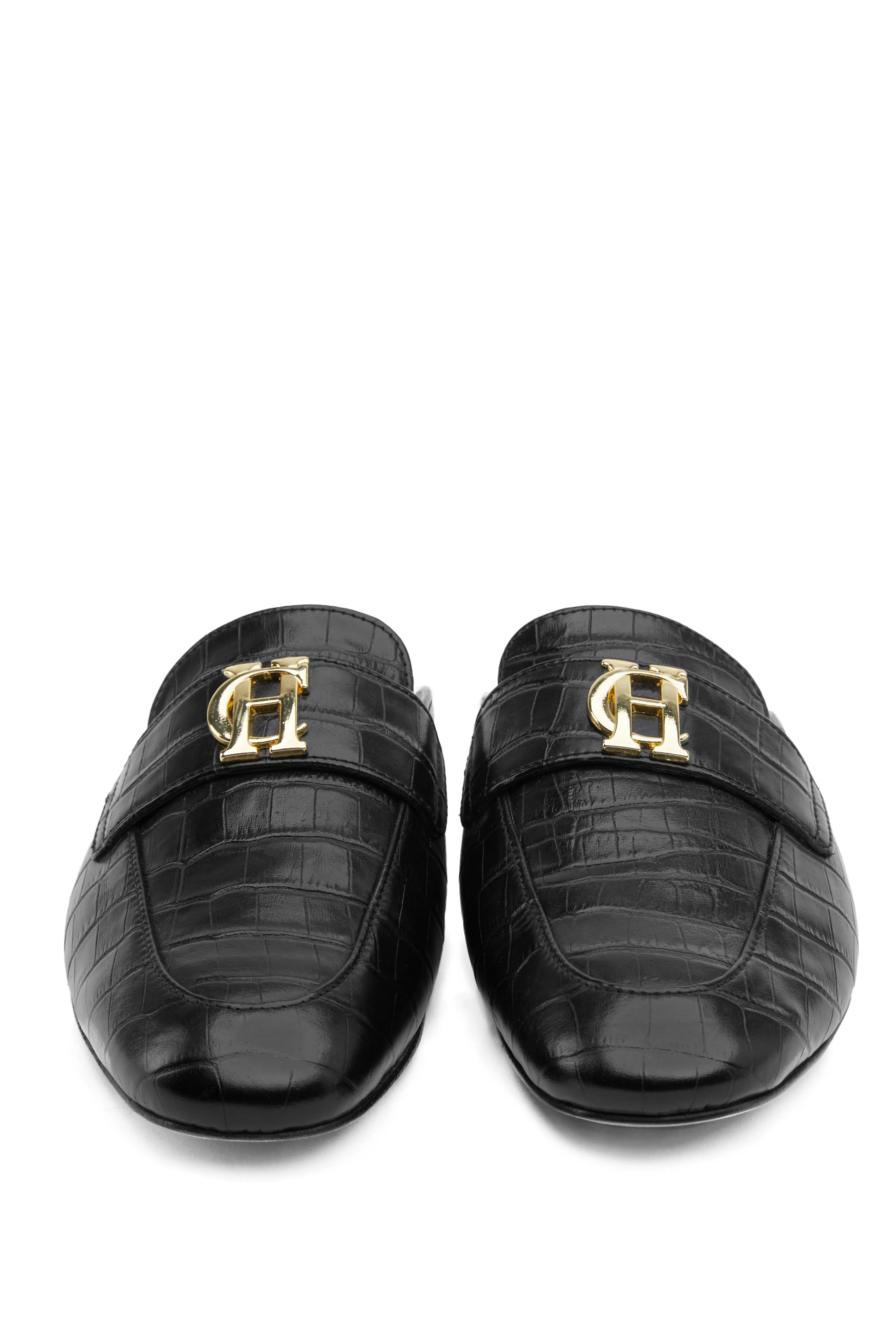 Kingston Loafer (Black Croc)