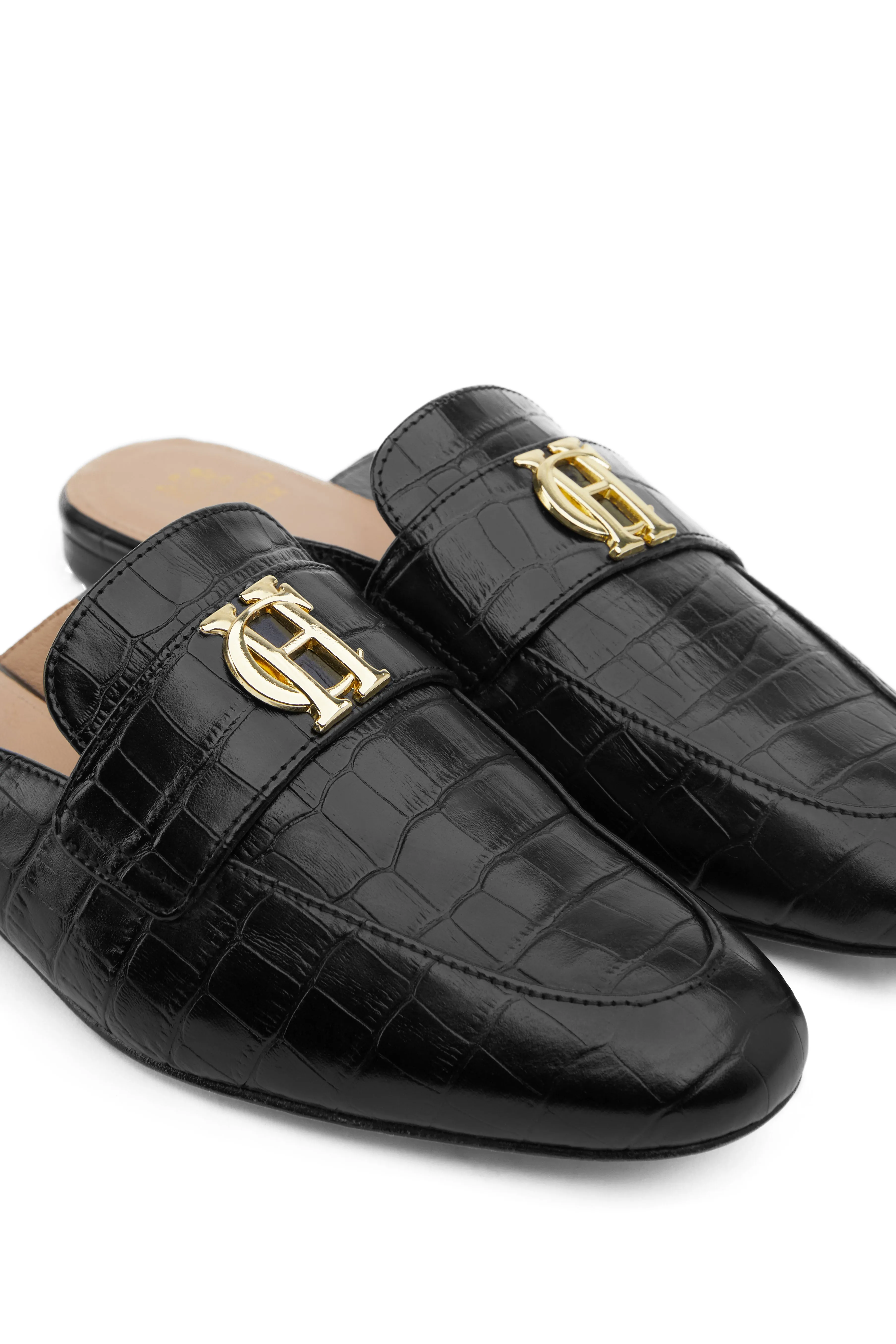 Kingston Loafer (Black Croc)