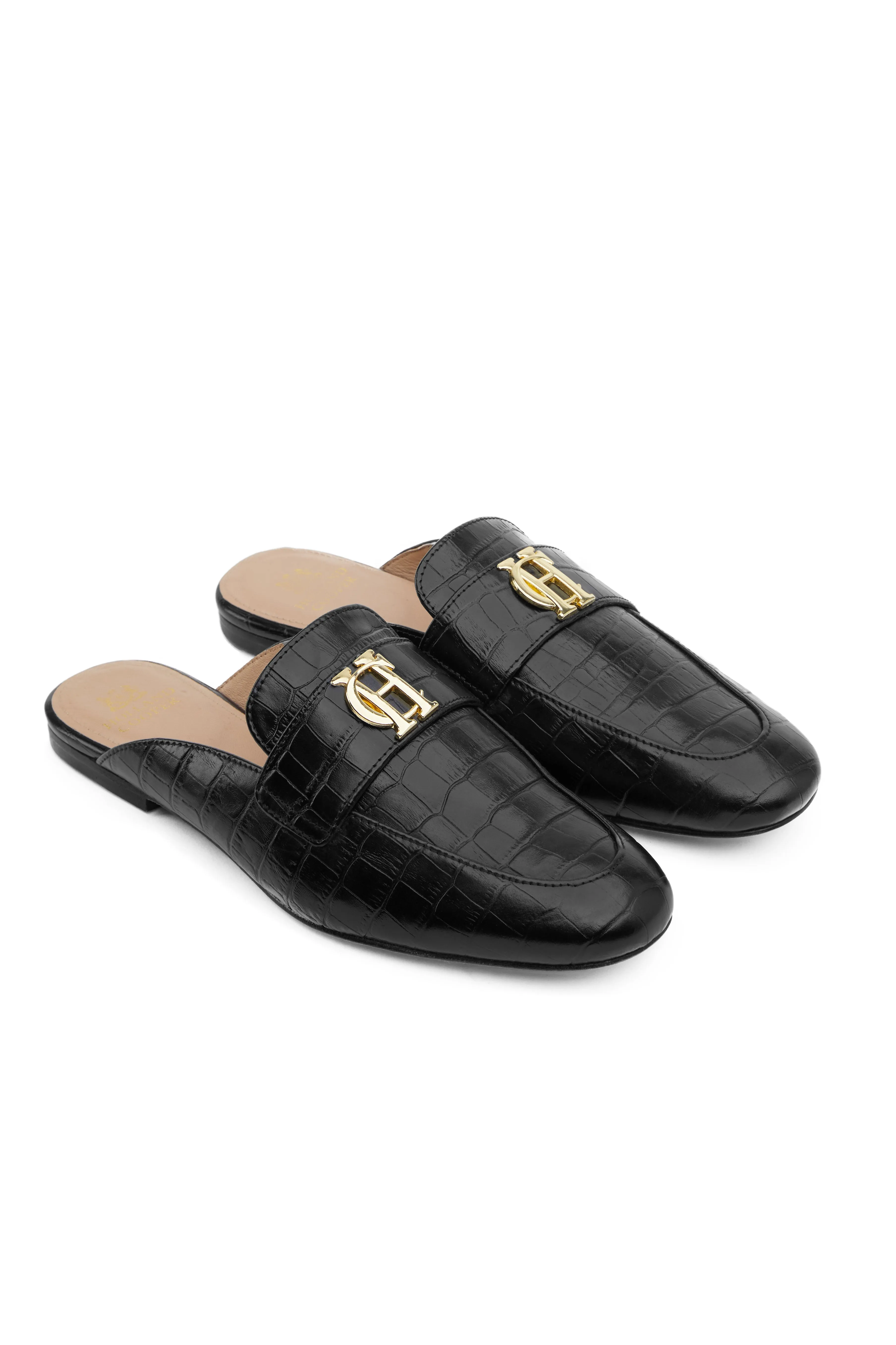 Kingston Loafer (Black Croc)