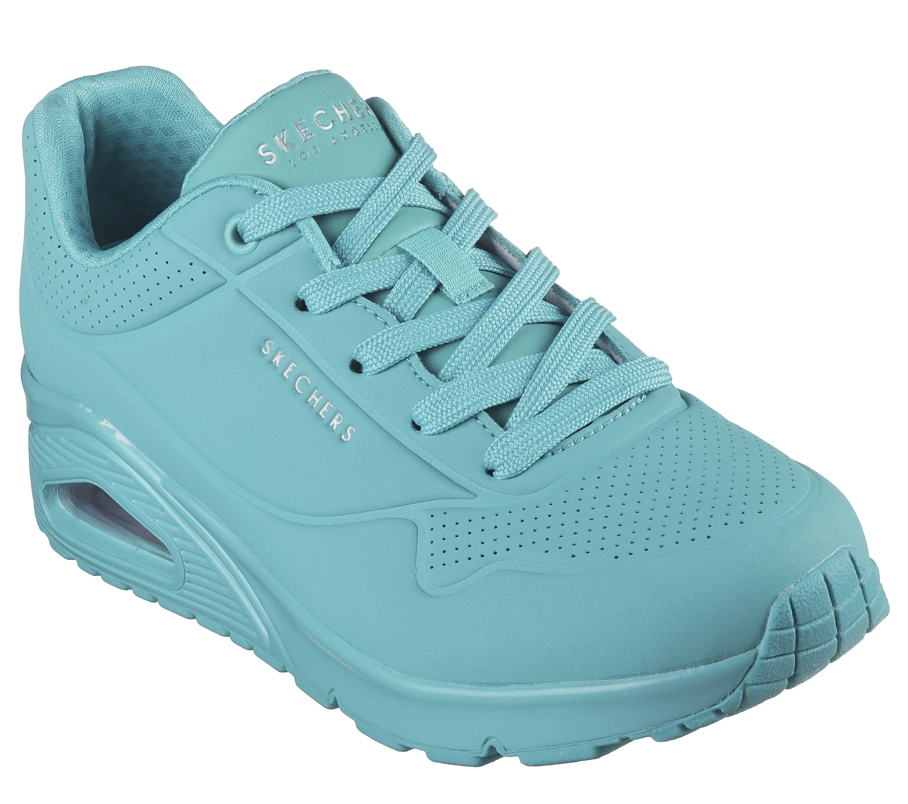 Ladies Skecher Trainers Turquoise Uno 2 Skecher Air 73690 TURQ sale