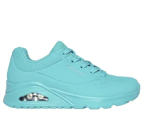 Ladies Skecher Trainers Turquoise Uno 2 Skecher Air 73690 TURQ sale