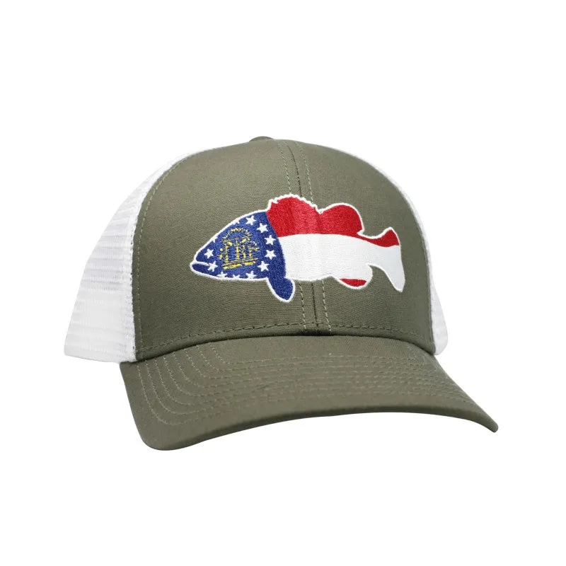 Largemouth Bass Trucker Hat