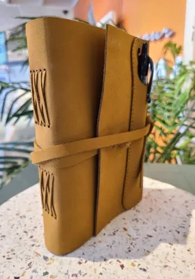 Leather Writing Journal With Pen Pocket