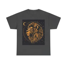 Leo zodiac Unisex Heavy Cotton Tee