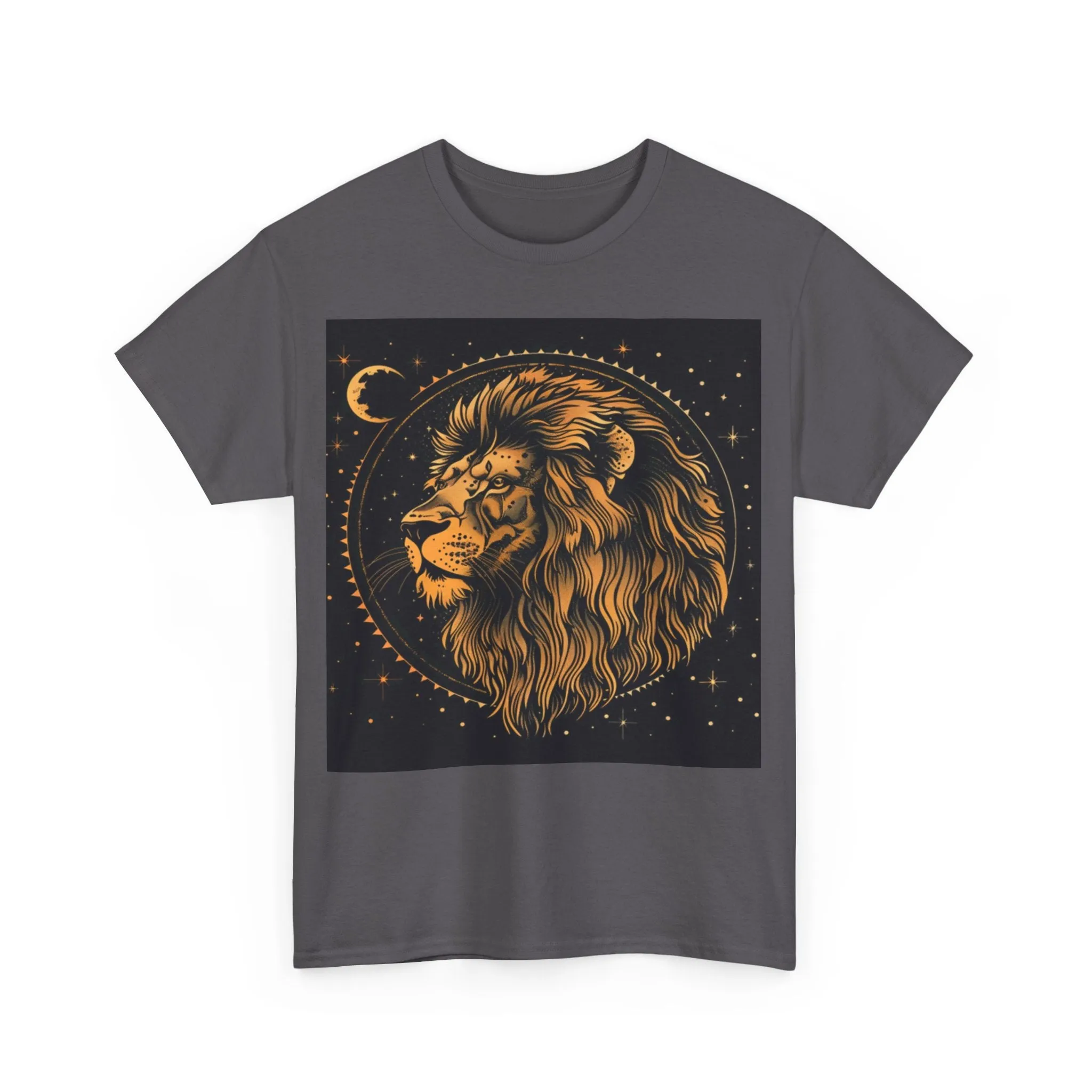 Leo zodiac Unisex Heavy Cotton Tee