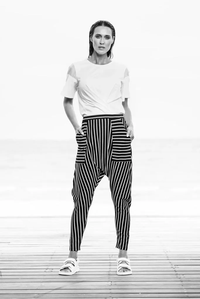 Lounge The Label - Cruz Pant - Stripe